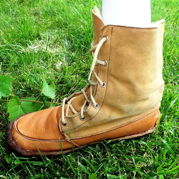 Vintage Canadian Mukluk Winter Moccasins - Picture 3 of 7